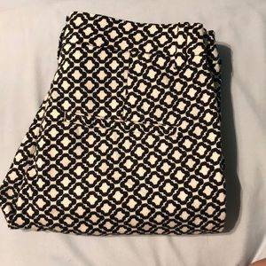 Black & White skinny dress pants